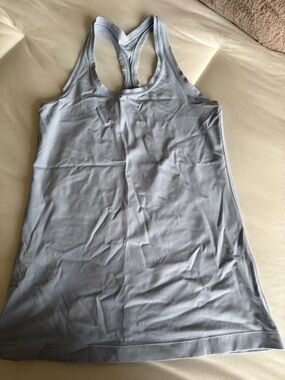 Lululemon Women's Racerback Tank Top - Light Blue